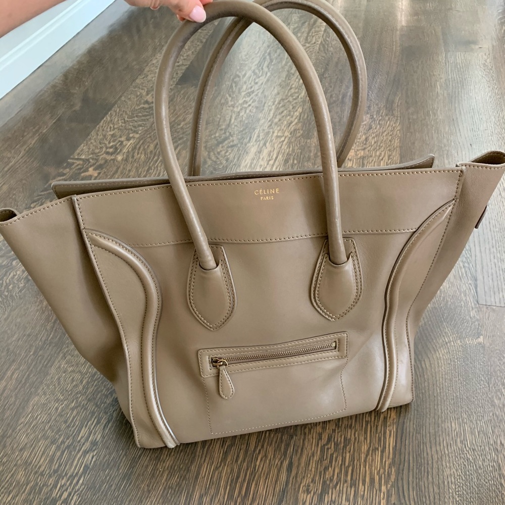 Celine luggage bag.